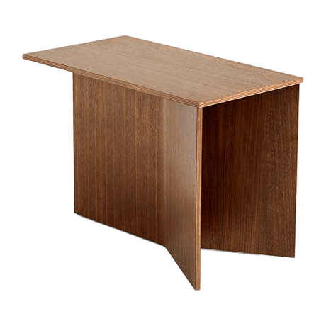 スリットテーブル WOOD OBLONG ウォルナット